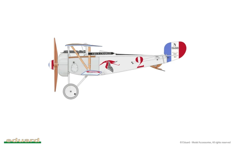 Samolot Nieuport Ni-17 8071 Eduard