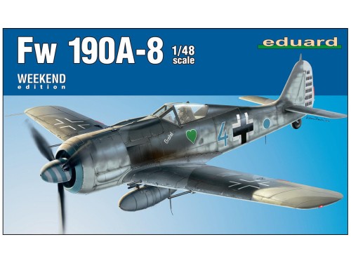 Samolot Focke Wulf Fw190 A-8 84122 Eduard