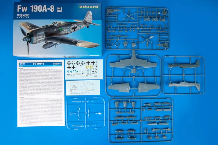 Samolot Focke Wulf Fw190 A-8 84122 Eduard
