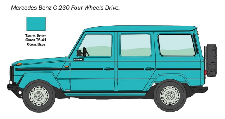 Mercedes Benz G230 3640 Italeri