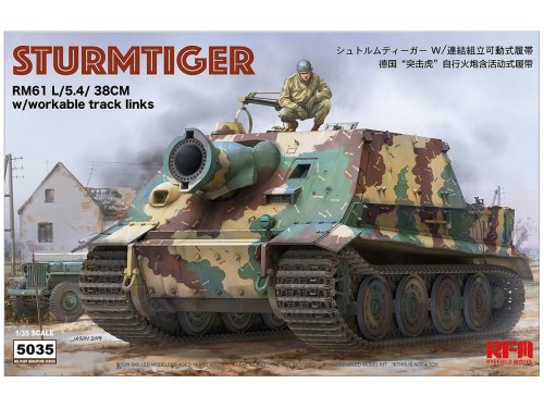 Działo pancerne Sturmtiger RW61 RM-5035 RFM