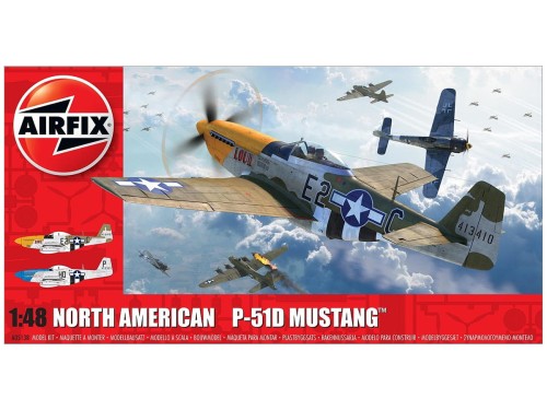 Samolot North P-51D Mustang A05138 Airfix