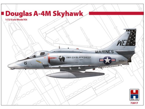 Samolot Douglas A-4M Skyhawk 72017 Hobby 2000