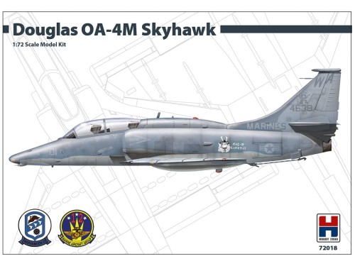 Samolot Douglas OA-4M Skyhawk 72018 Hobby 2000
