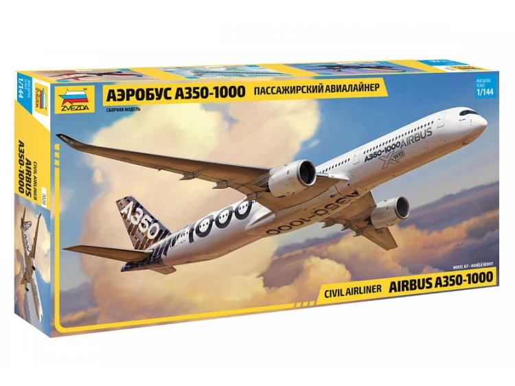 Samolot pasażerski Airbus A350-1000 7020 Zvezda
