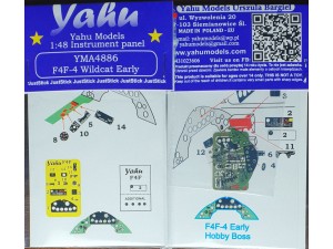 Fototrawiona tablica do F4F-4 Wildcat