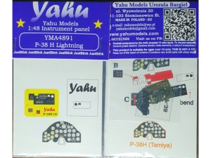 Fototrawiona tablica do P-38 H Lightning