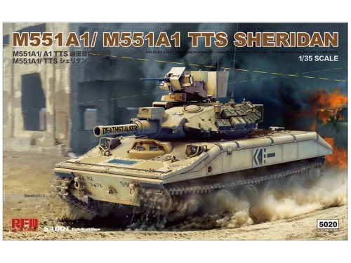 Czołg M551A1/M551A1 TTS Sheridan RM-5020 RFM