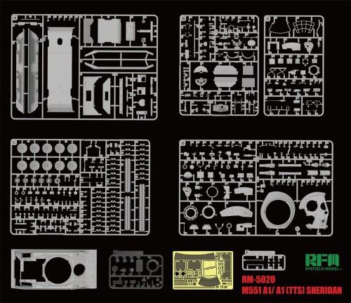 Czołg M551A1/M551A1 TTS Sheridan RM-5020 RFM
