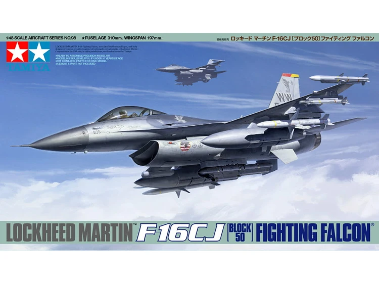 Samolot F-16CJ Fighting Falcon 61098 Tamiya