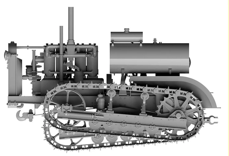 Ciągnik artyleryjski ChTZ S-60 Staliniec 35400 Thunder Model