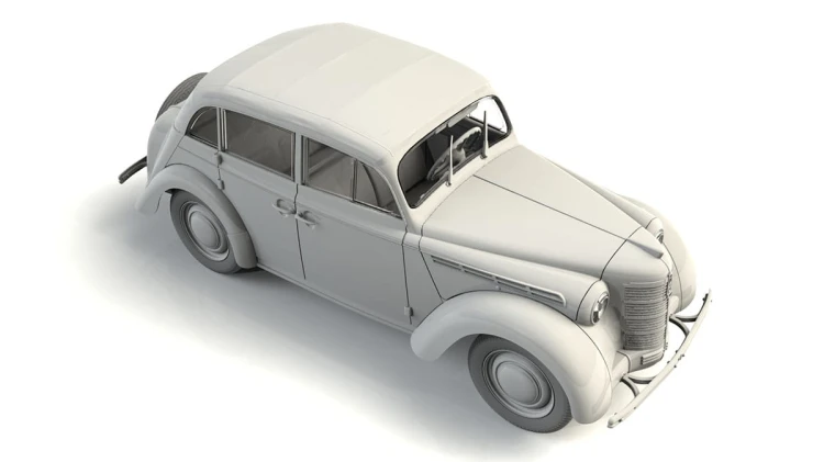 Moskwicz Moskvitch 401-420A 35484 ICM