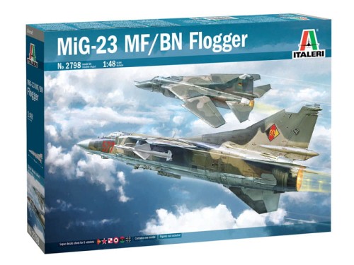 Samolot Mikoyan MiG-23MF/BN 2798 Italeri