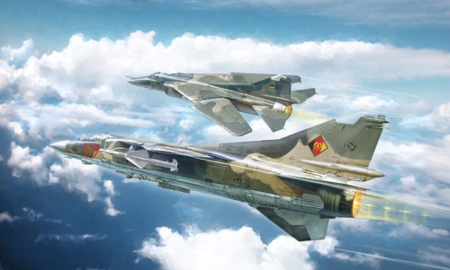 Samolot Mikoyan MiG-23MF/BN 2798 Italeri