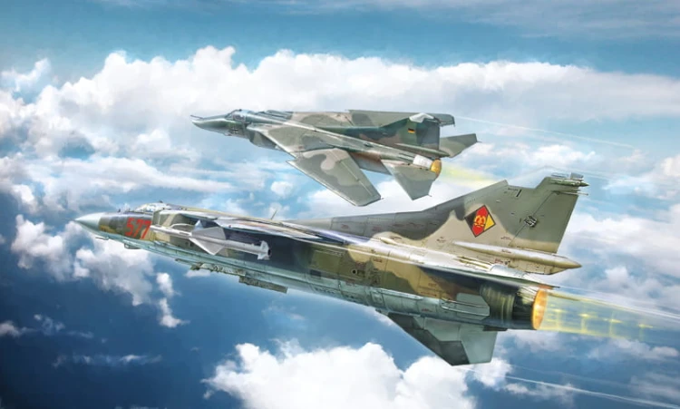 Samolot Mikoyan MiG-23MF/BN 2798 Italeri