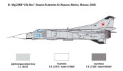 Samolot Mikoyan MiG-23MF/BN 2798 Italeri