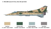 Samolot Mikoyan MiG-23MF/BN 2798 Italeri