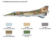 Samolot Mikoyan MiG-23MF/BN 2798 Italeri