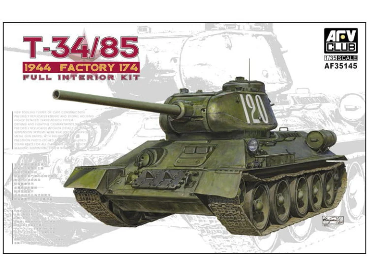 Czołg T-34/85 model 1944 AF35145 AFV
