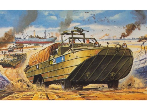 Amfibia DUKW (duck - kaczor) A02316V Airfix