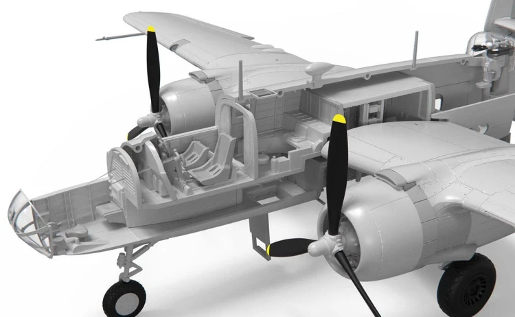 Samolot North American B-25B Mitchell A06020 Airfix
