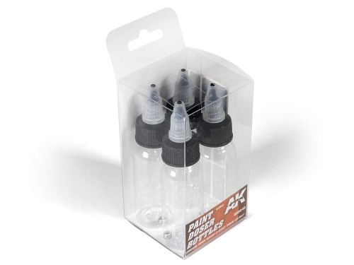 Butelka na farby 4x30ml AK9046 AK Interactive