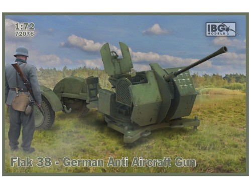 Armata przeciwlotnicza 2cm FlaK 38 72076 IBG