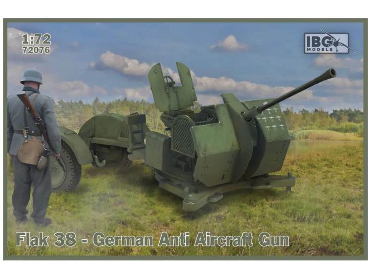 Armata przeciwlotnicza 2cm FlaK 38 72076 IBG