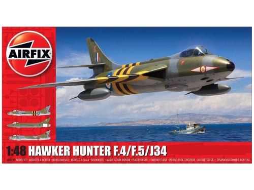 Samolot Hawker Hunter F.4/F.5/J34 A09189 Airfix