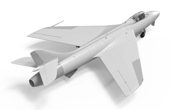 Samolot Hawker Hunter F.4/F.5/J34 A09189 Airfix