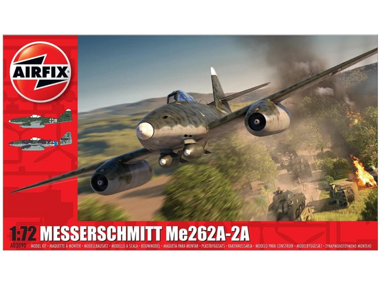 Samolot Messerschmitt Me 262 A-2a A03090 Airfix