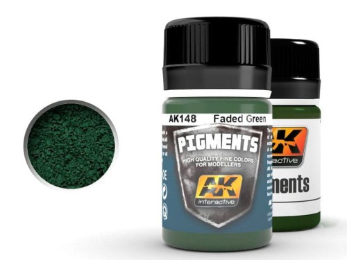 Pigment modelarski Faded green AK148 AK Interactive