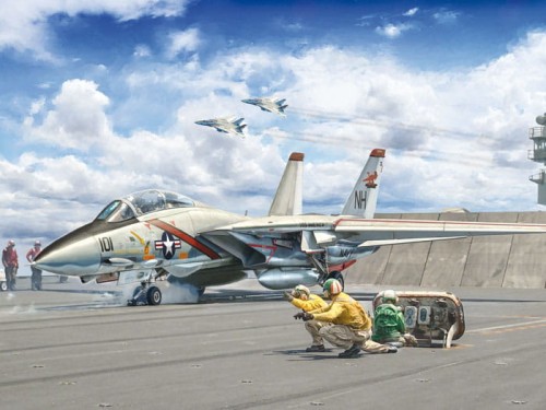 Samolot Grumman F-14a Tomcat 1414 Italeri