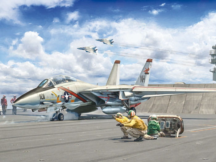 Samolot Grumman F-14a Tomcat 1414 Italeri