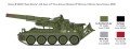 Haubica samobieżna M110 SPH 6574 Italeri