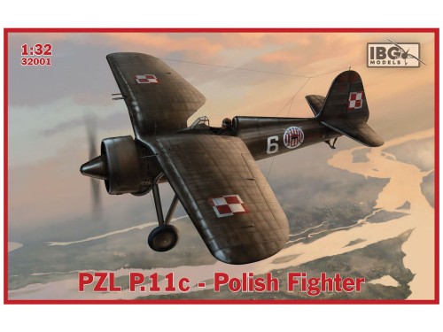 Samolot PZL P.11c 32001 IBG Models