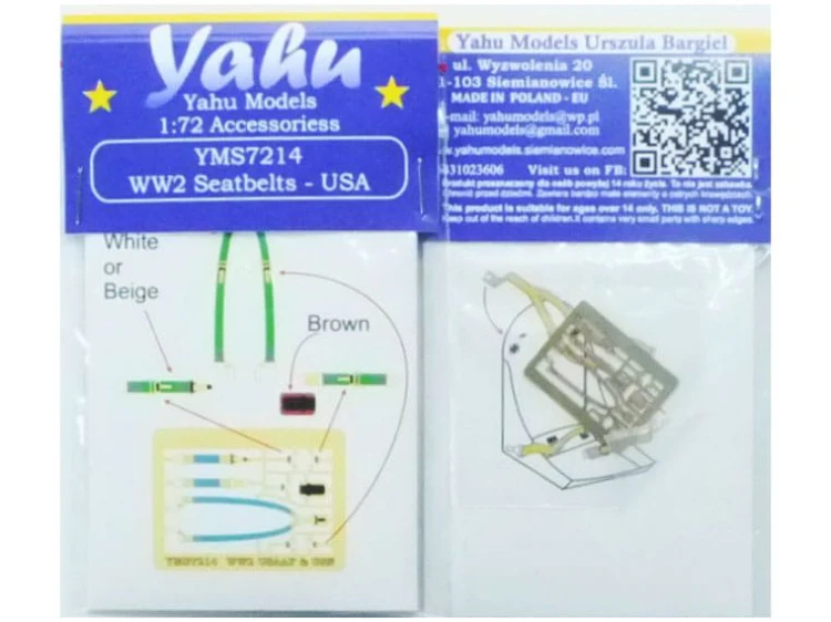 Pasy do amerykańskich samolotów YMS7214 Yahu