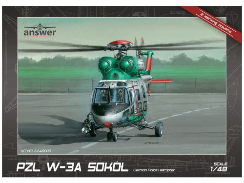 Śmigłowiec PZL W-3A Sokół Police AA48005 Answer