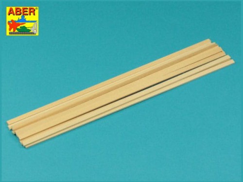 Listwy drewniane z lipy 2 x 5 x 245mm WL2X5 Aber
