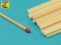 Listwy drewniane z lipy 2 x 5 x 245mm WL2X5 Aber