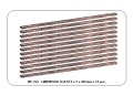 Listwy drewniane z lipy 2 x 5 x 245mm WL2X5 Aber