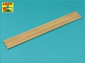 Drewniane okrągłe pręty 5 x 245mm WR5 Aber