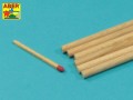 Drewniane okrągłe pręty 5 x 245mm WR5 Aber