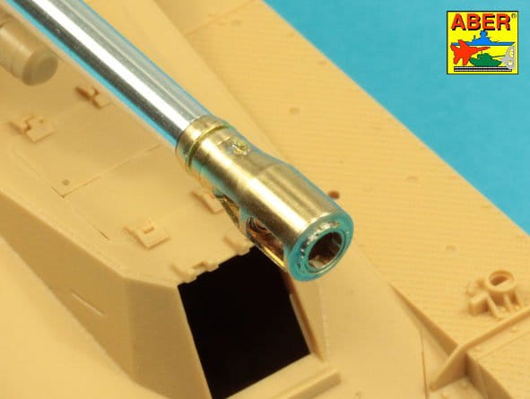 Lufa 128mm do Sd.Kfz.186 Jagdtiger 35L302 Aber