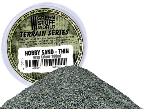 Podsypka piasek drobnoziarnisty Grey 10013 Green Stuff World