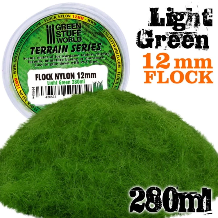 Trawa statyczna Light green 12mm 9944 Green Stuff World