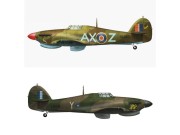 Samolot Hawker Hurricane Mk.IIc Trop 70037 Arma Hobby