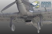 Samolot Hawker Hurricane Mk.IIc Trop 70037 Arma Hobby
