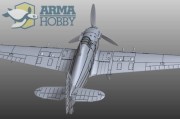 Samolot Hawker Hurricane Mk.IIc Trop 70037 Arma Hobby