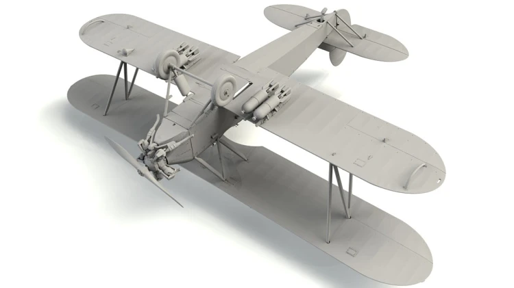 Samolot Polikarpow U-2/Po-2VS 72243 ICM